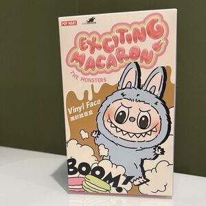 Pop Mart Exciting Macaron The Monsters Vinyl Face Doll - TOFFEE